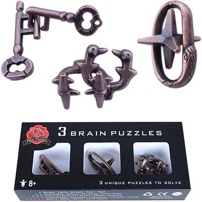 Casse-tête pour adultes, puzzle avec serrure à trou métallique, jouet éducatif pour adultes, puzzle IQ