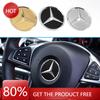 Autoaufkleber 52mm 57mm ABS Auto Lenkrad Logo Stern Emblem Styling Zubehör für Mercedes Benz AMG W220 W204 W202 W176 GLE