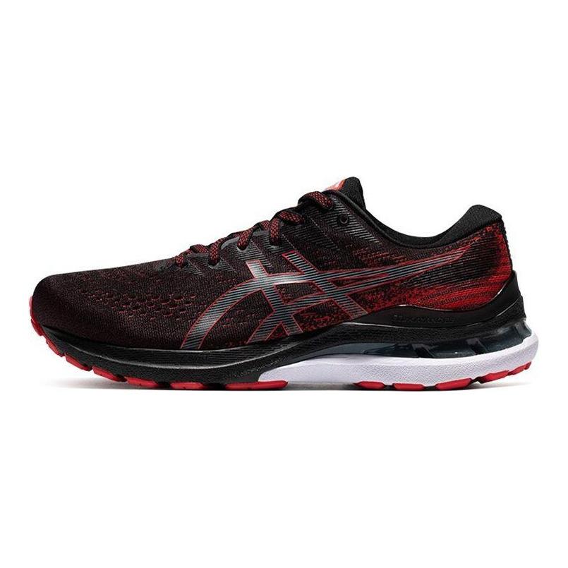 Asics Gel Kayano 28 2E Široké Černá Elektrická Červená Pánské Tenisky 1011B188-002