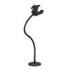 Magnetic Base Microphone Stand With Flexible Gooseneck And Heavy Duty Clamp For Studio Recording And Photography