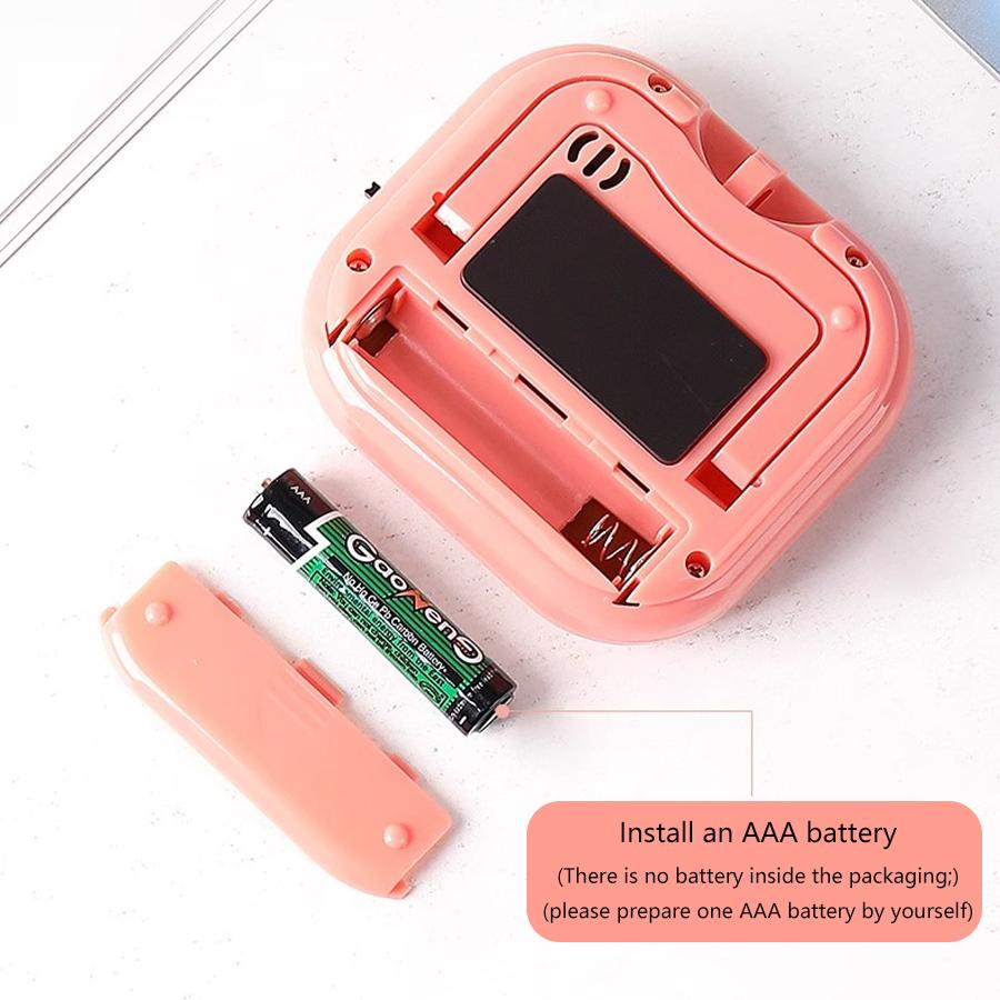 

1PC LCD многофункциональный кухонный цифровой таймер, магнитный цифровой таймер, секундомер-напоминатель кухонный обучающий таймер для готовки