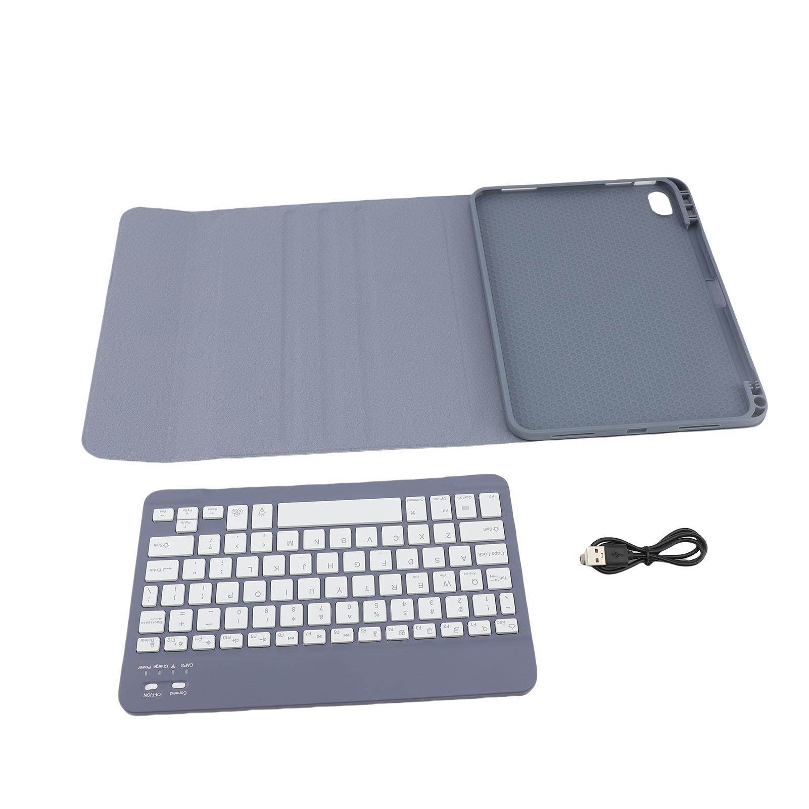 

Keyboard Case Fit for A16 11th Gen 2025 Tablet 7 Colors Backlit Wireless Magnetic Detachable Keyboard Cover with Pencil Holder