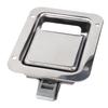 Truck Tool Box Latch Paddle Lock Stainless Steel 4.72x3.66in Trailer Door Latch Lock for Caravan RV