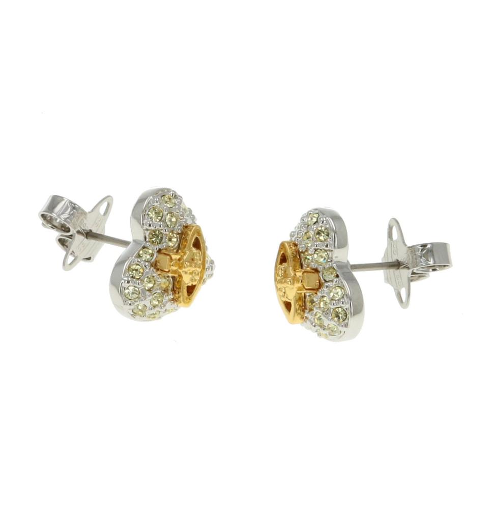 Earrings TINY DIAMANTE HEART Brass [Vivienne Westwood] Women's 62010041/02P286 [Item]