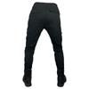 Pantaloni da moto da corsa uomo, pantaloni anti-caduta locomotiva, piedi legati casual multi-tasche da lavoro pantaloni da ciclismo, jeans, ginocchiere