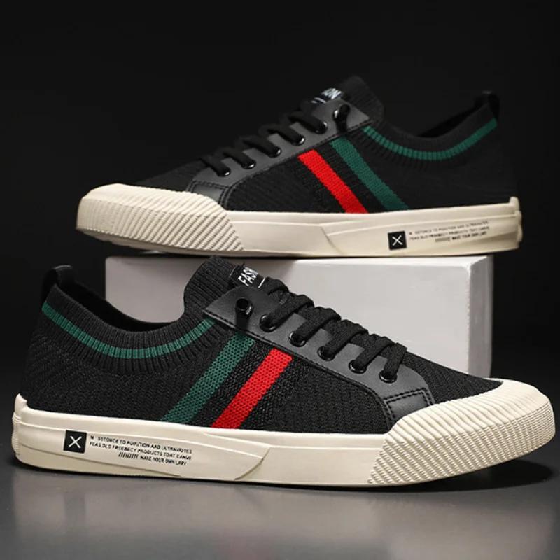 Men's Sneakers Branded Casual Shoes for Men Mesh Lightweight Male Flats Shoes Luxury Loafers Walking Shoes Zapatillas De Hombre