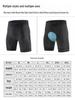 Quick-Dry Breathable Cycling Shorts with Double Arrow Cushion and Sponge Pad