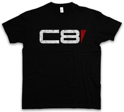 C8 LOGO T-Shirt Mens Womens Tees Top – Jack Mass Normandy Sign Sheppard Effect