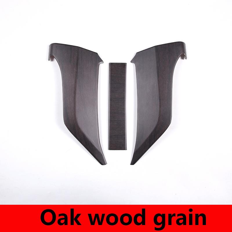 For 2020-2023 Land Rover Defender 90 110 ABS Matte Black car center console knee side panel trim cover sticker car accessories