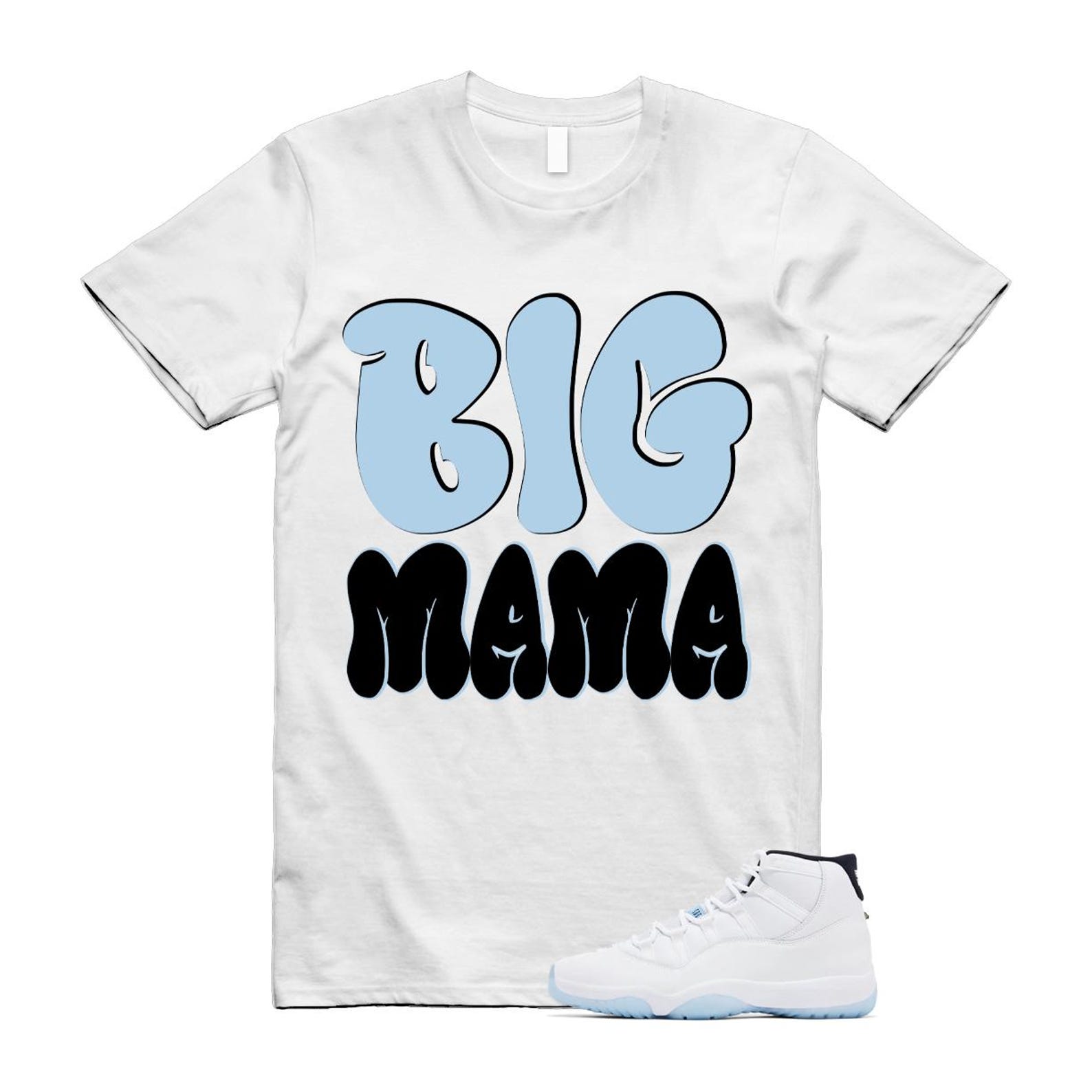 11 Legend Blue White Black 2024 T Shirt Match MAMA M