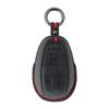 Interior Mouldings Alcantara Car Key Case Cover Shell For Alfa Romeo Giulia Stelvio Mito Giulietta Brera 4C 159 GTA 147 156 Mito