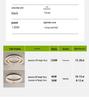 2025 Ultra-Minimalist Italian Ring Ceiling Light: Modern Full Spectrum for Living Room or Bedroom