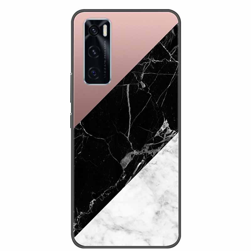 Pro Vivo Y70 Pouzdro Mramorové Měkké Silikonové Zadní Kryty pro Vivo Y70 Kryt Telefonu pro Vivo Y70 Y 70 VivoY70 Coque Funda Roztomilý Kreslený