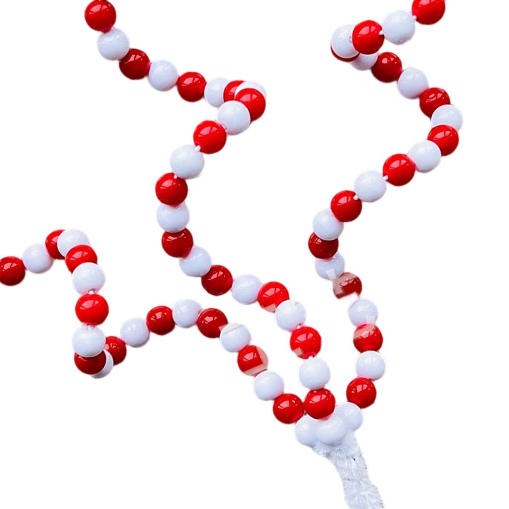 Christmas Tree Top Decoration Shatterproof Artificial Candy Branch Stem for Vase Arrangement Holiday Decoration