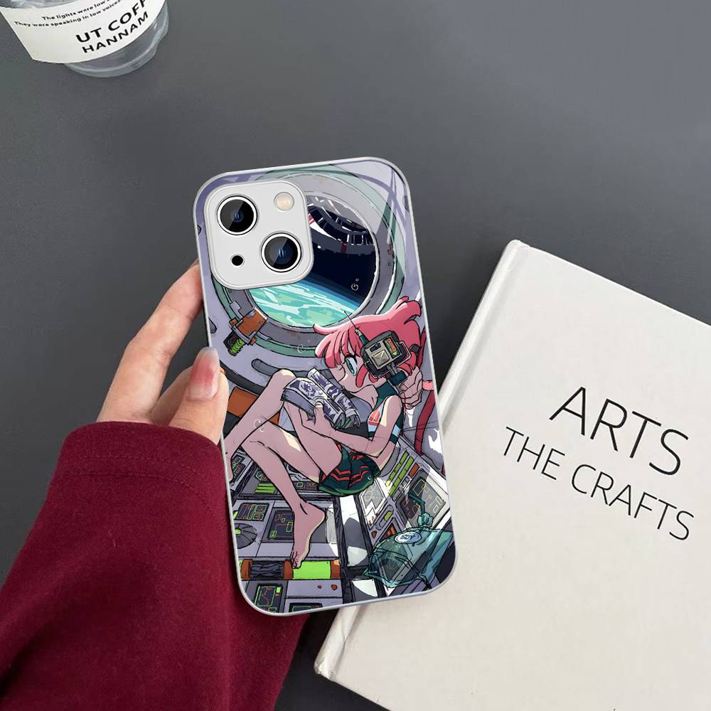 Zutomayo Anime Singer For IPhone 14 13 12 Mini 11 Pro XS Max X XR 14 Plus Tempered Glass Cover
