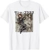 Attack On Titan Season 4 Sasha Kanji Aot Anime Tshirt