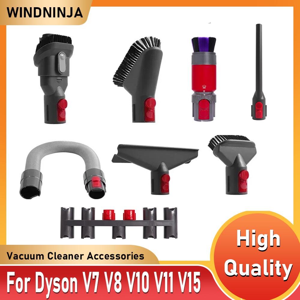 Telescopic Rod Extension Tube Suction Head For Dyson V7 V8 V10 V11 V15 Handheld Vacuum Cleaner Crevice Brush Mattress Brush Accessories Spare Parts