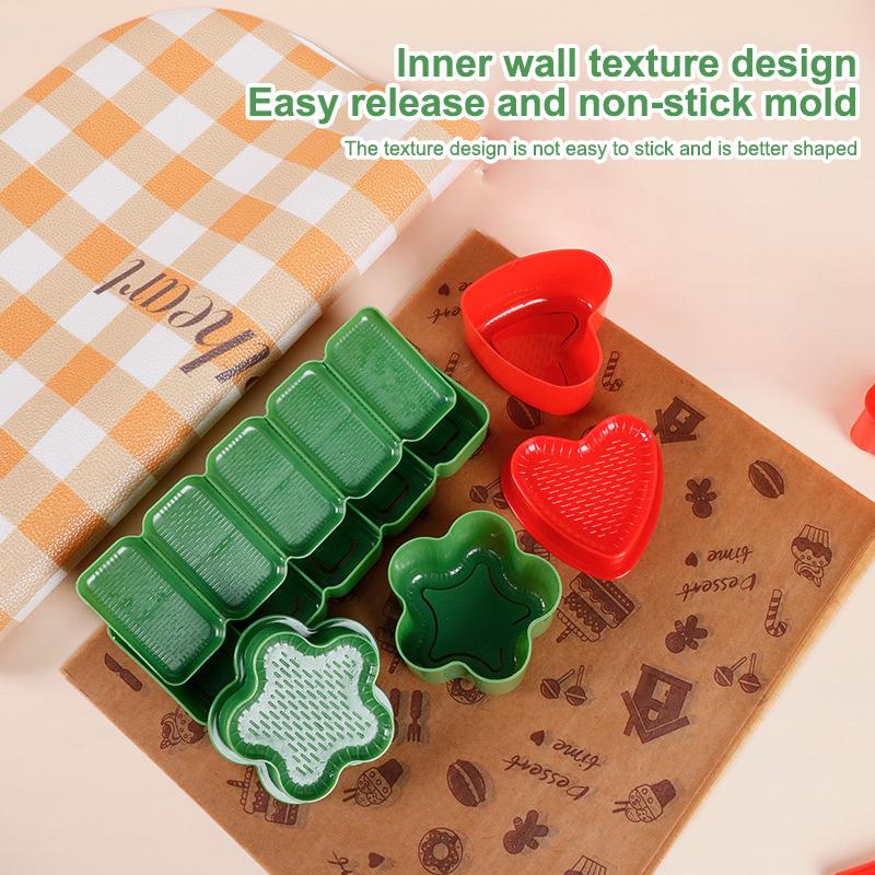 Cute Sushi Tools Onigiri Molds Rabbit Animal Shape Sushi Kids Rice Mashed Potato Pumpkin Mash Baking Supplies Kitchen Gadgets