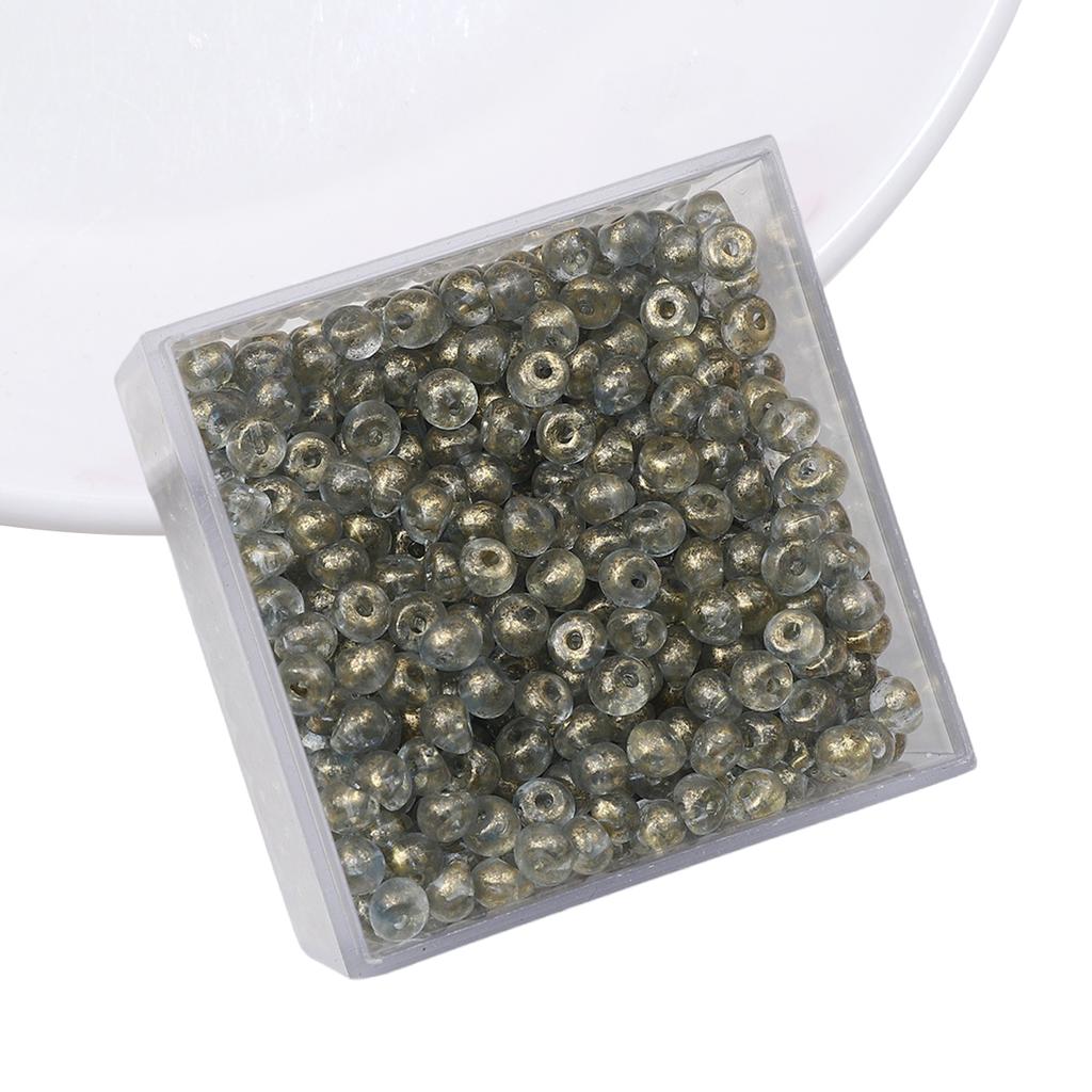 100 stk Akrylperler Anheng Gjennomsiktige Perle Vanndråpeperler For DIY Armbånd Halskjede Smykkefremstilling