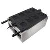Commercial Waffle Maker Non Stick 8 Mould Bulldog Fun Shape Dual Side Heating Electric Waffle Baker