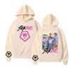 Women's Printed Round Neck Pullover Sweatshirt Hooded Drawstring Sweatshirt Top
