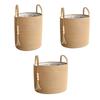 Cotton Rope Laundry Basket Large Capacity Laundry Hamper for Sorting Dirty Clothes Easy to Use Blankets Collector