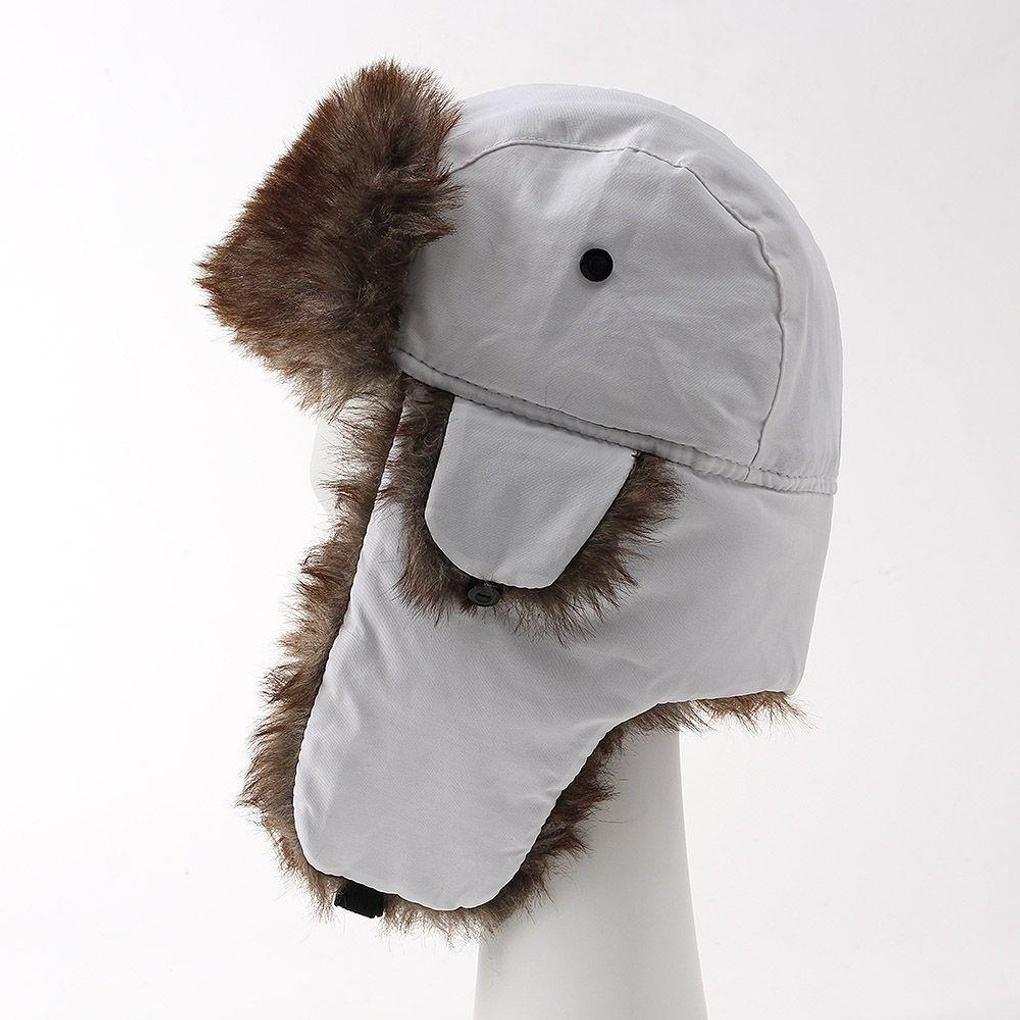 

Зимняя защита от холода повседневные белые мягкие наушники