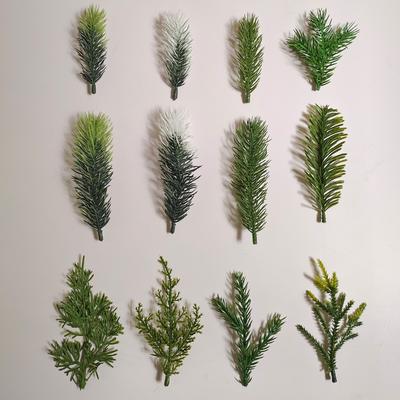 Simulation Pine Needles Christmas Atmosphere Arrangement Green Plants Christmas Wreath Water Grass Decoration Decorative