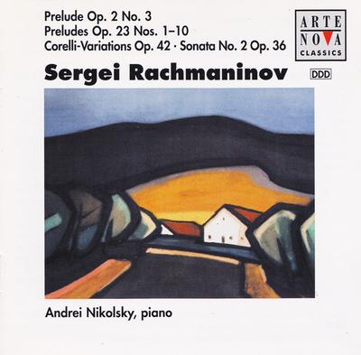 CD SERGEI VASILYEVICH RACHMANINOFF, AN - Rachmaninov: Preludes - Corelli Var 74321277952 Arte Nova Class 1995 Europe Classical Used