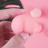 5/10/20 Stuks Roze Billen Knijpspeeltje Stressverlichting Langzaam Rijzend Mini Kont Sensorisch Speelgoed Anti-botsingskussen Ontspanning Zachte Stressbal Fidget Speelgoed