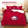 LOSC Lille Pattern Bedding Quilt Set  Home Decoration  Gift (1 * Duvet Cover + 2 * Pillowcase  Without Core)