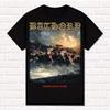 2025 New Vtg Bathory Band Gift for Fans Heavy Cotton Black Unisex All Size T Shirt Unisex Cotton Short Sleeve High Street