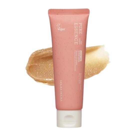 

HOLIKA HOLIKA Веганская смываемая маска Pure Essence 80г – Какао Глина для пор / Морковное желе Успокаивающая / Яблочный джем Скраб (3 Типы) Apple Jam Scrub – Glow Exfoliation
