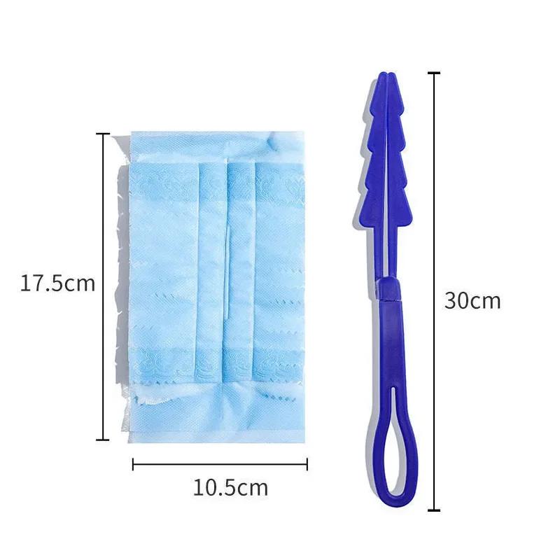 Disposable Dusters with Replace Heads Refills Bulk Duster Brush for Cleaning Home Office Blinds Car Surface Duster Cleaning Tool