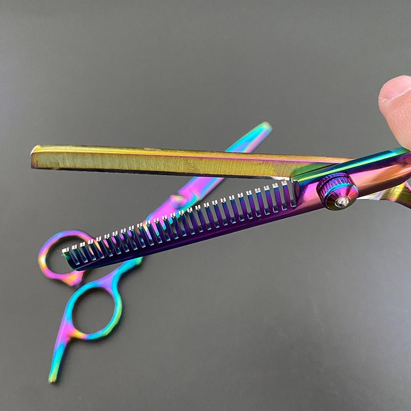 1PC Hair Cutting Scissors Thinning Shears Stainless Steel Pro Salon Barber Shears Hairdressing Tools