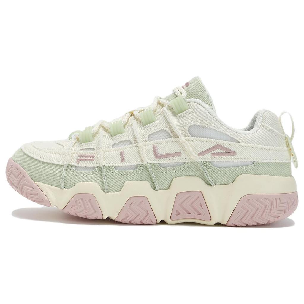 New FILA Barricade Basketball Shoes 'White Green Pink' Women's T12W333201FGS
