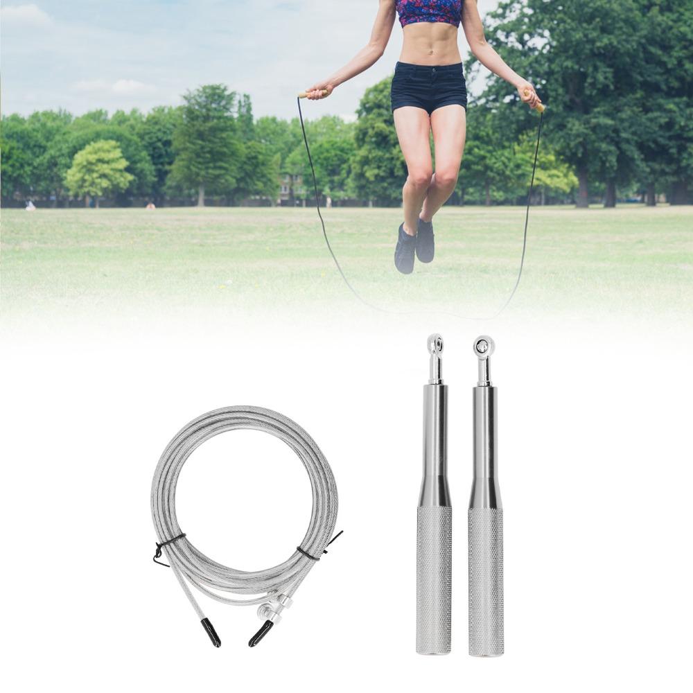Length 3m Steel Core Skipping Rope Fitness Training Jump Rope  Home Portable Body Training