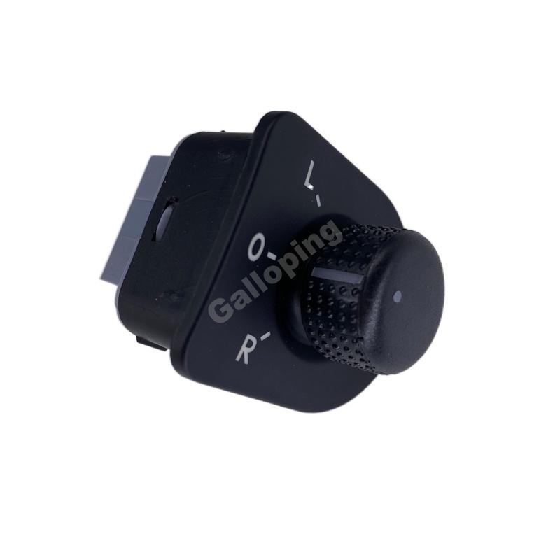 10 PCs Electric Side Mirror Adjust Control Button Switch for VW Bora Golf Mk4 New Beetle 1997-2010 1J1959565D Replacement Parts