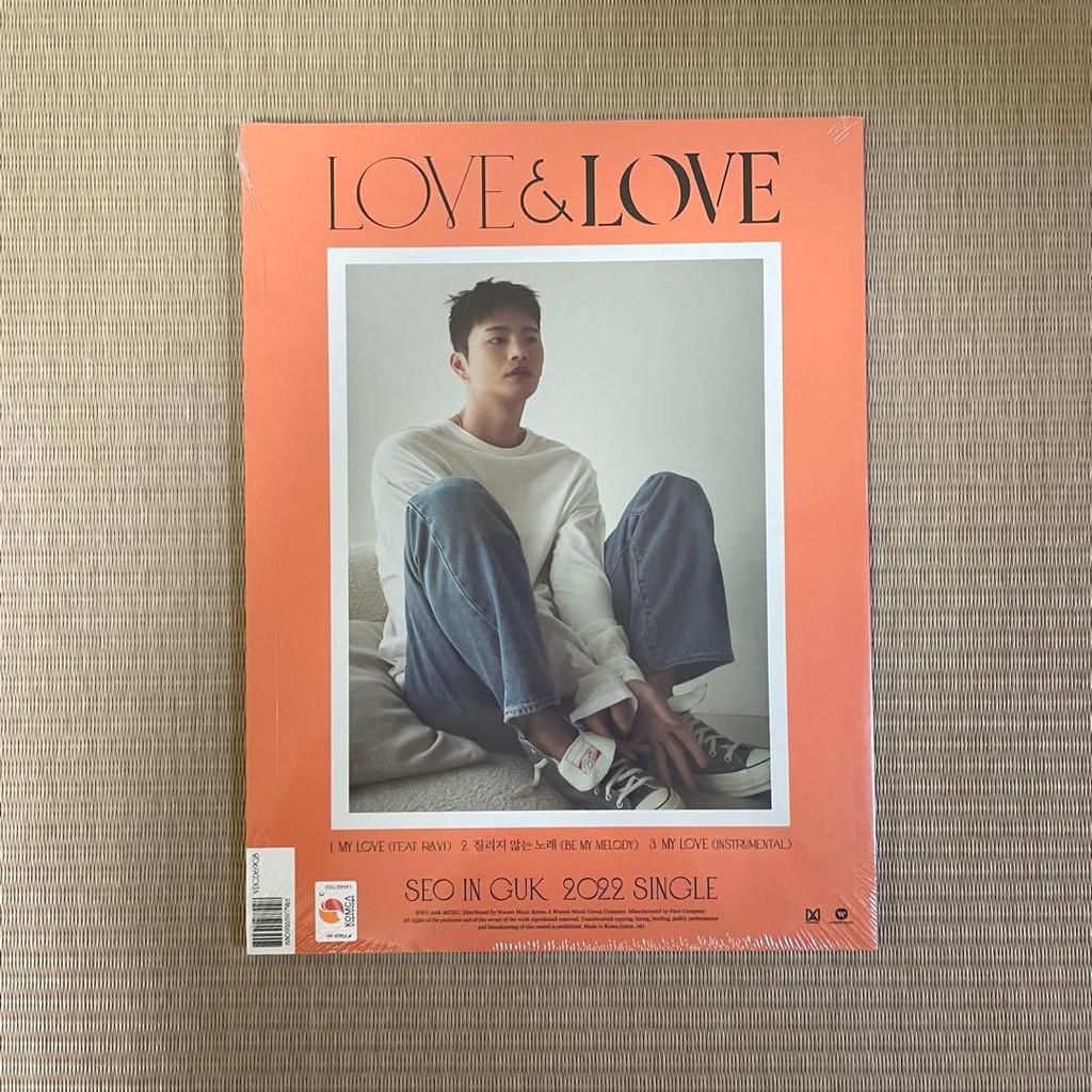[GEBRAUCHT] Seo In Guk "LOVE & LOVE" CD