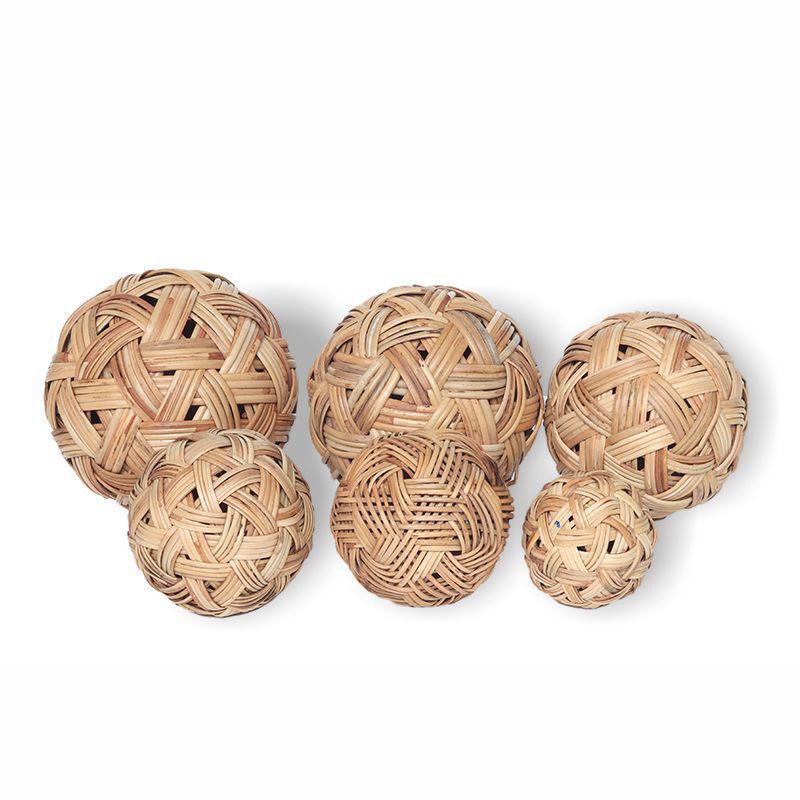 Ručne vyrobená bambusová lopta Sepak Takraw pre čínsky Nový rok a tradície Cuju