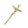 10pcs Catholic Cross Handheld Crucifix Wall Cross Pendant Prayer Decoration for Church Ornaments Religious Baptism Gift