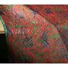 Red Green Undulating Veins Gilded Jacquard Heavy Texture Three-dimensional Chinese Style Coat Jacket Clothing Design Fabric