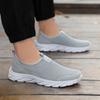 New Men Casual Shoes Sneaker Men Breathable Slip On  Anti-Slip Flats Shoes Men Outdoor Walking Running Comfortable Mesh Shoes