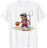 Puerto Rico Patriotic Flag Boricua Fun Basketball T-Shirt