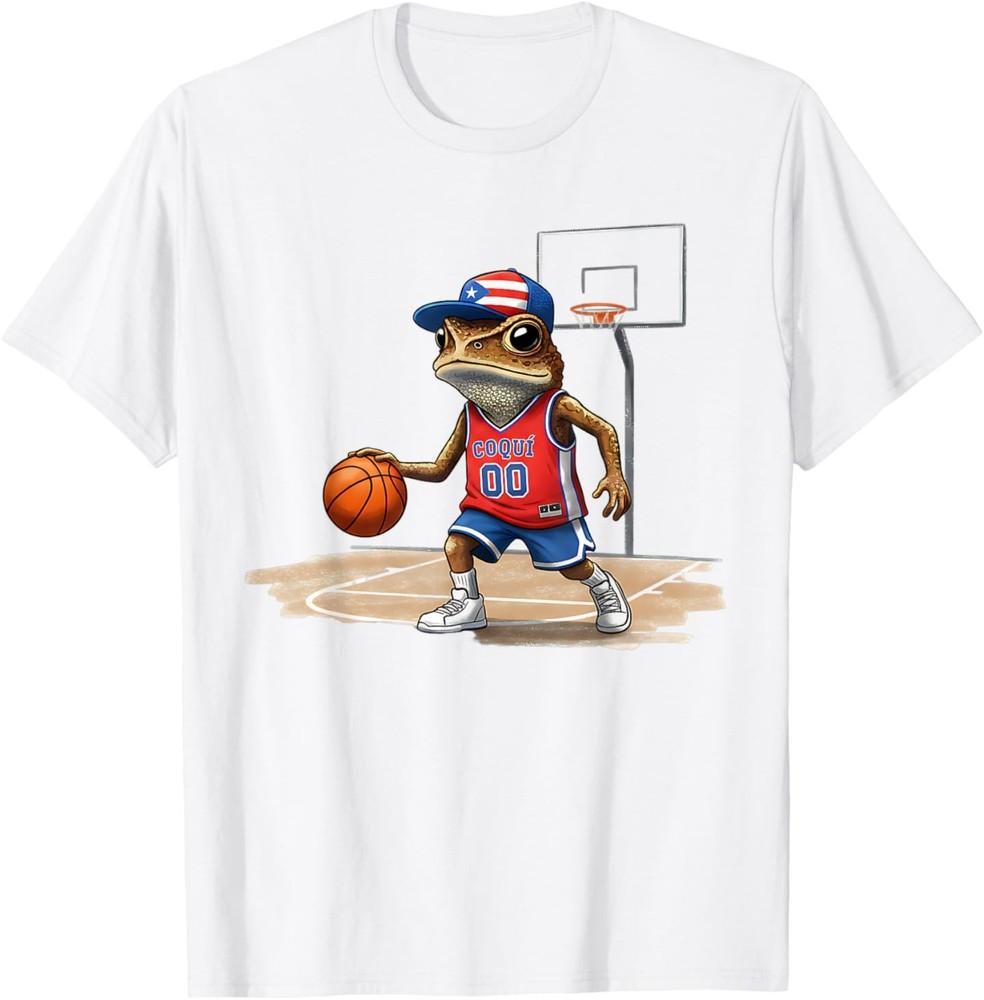 Puerto Rico Patriotic Flag Boricua Fun Basketball T-Shirt Unisex T-Shirt XXXXL