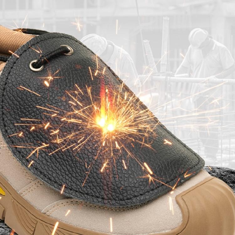 Welding Shoe Protectors Heat Abrasion Resistant Welder Shoe Cover Welding Boot Protective Cover For Industrial Work