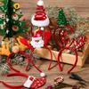 Joyfy 8 STUKS Kerst Hoofdbanden Hoed Toppers Kostuum Accessoires voor Kinderen Kerstfeesten Kerst Feest Traktaties