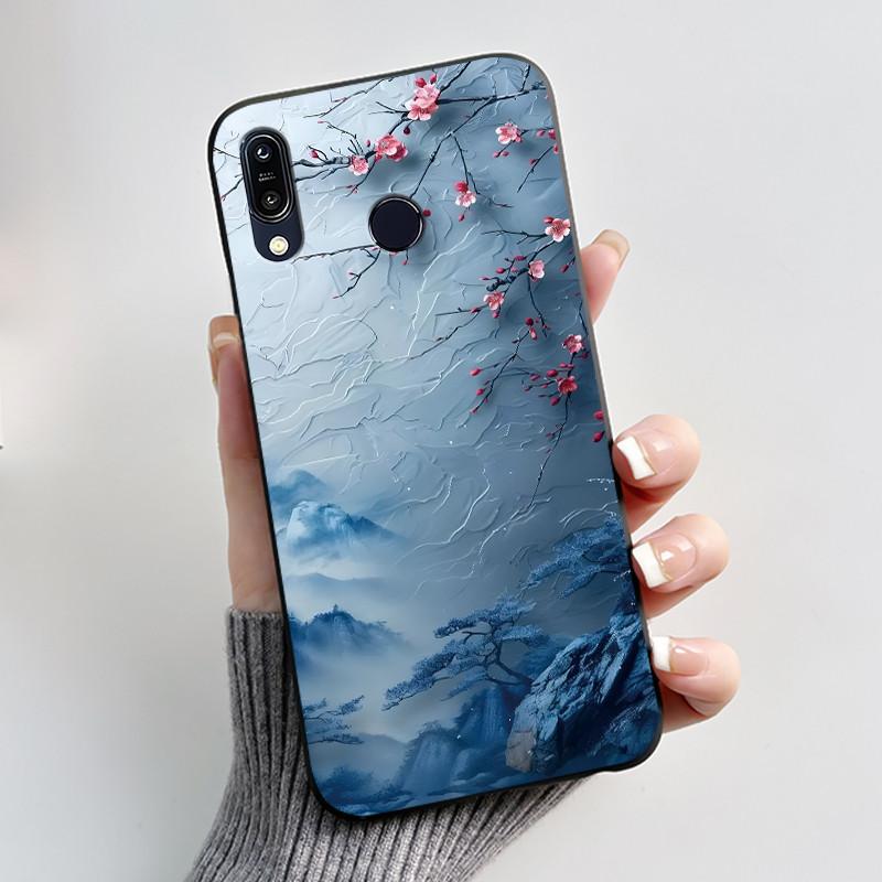 Für Asus Zenfone Max ZB555KL Max Pro ZB601KL ZB602K Hülle Niedliche Cartoon-Druck Schutzhülle Weiches Silikon Schwarzes Handygehäuse