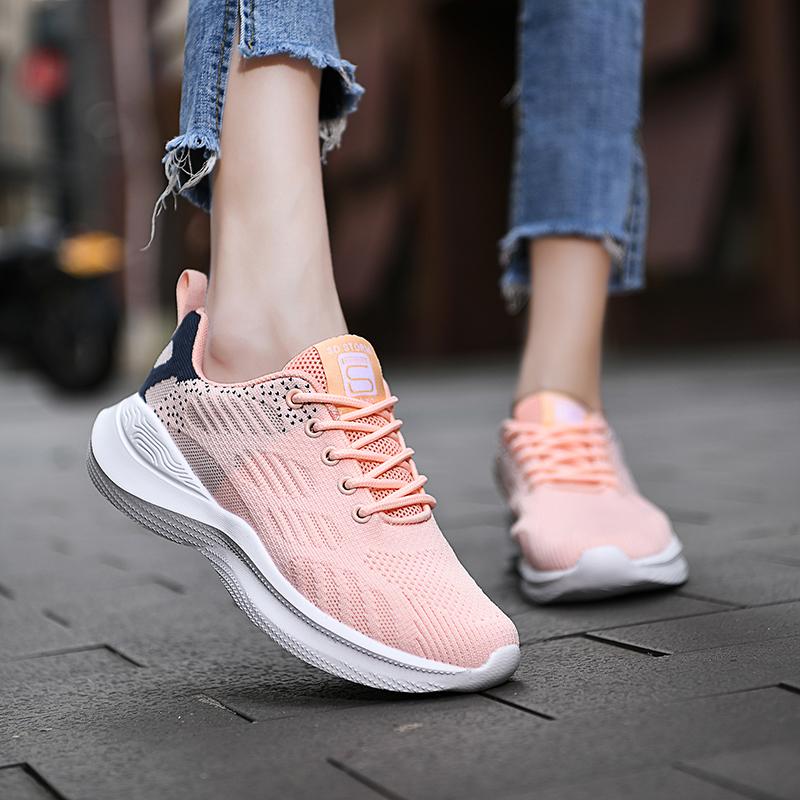 Women's Sports Shoes Breathable Casual Running Shoes Lightweight Mesh Training Walking Shoes 2025 Women's Fashion New Product