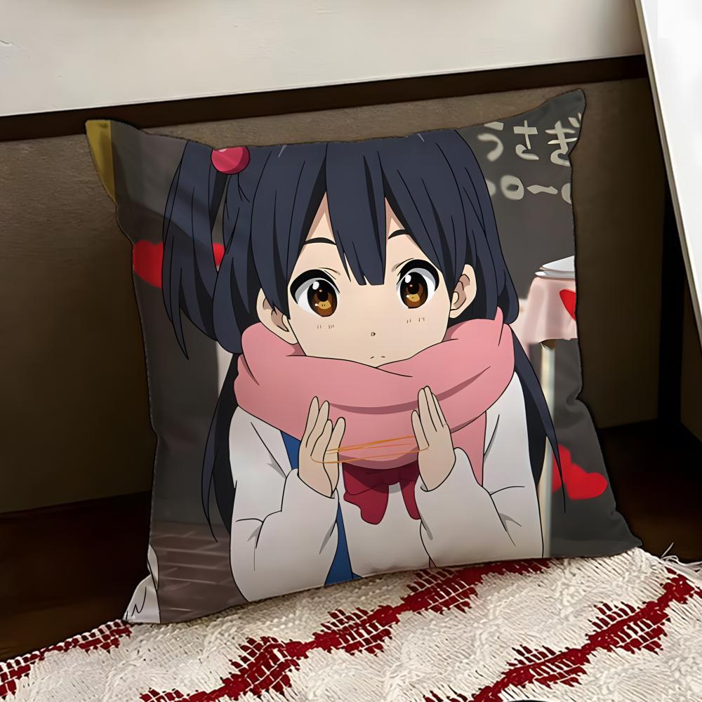 Anime TTamako MMarket Cushion Cover Reversible Soft Durable Pillow Cover Home  Car MultiScene Use for Daily Comfort